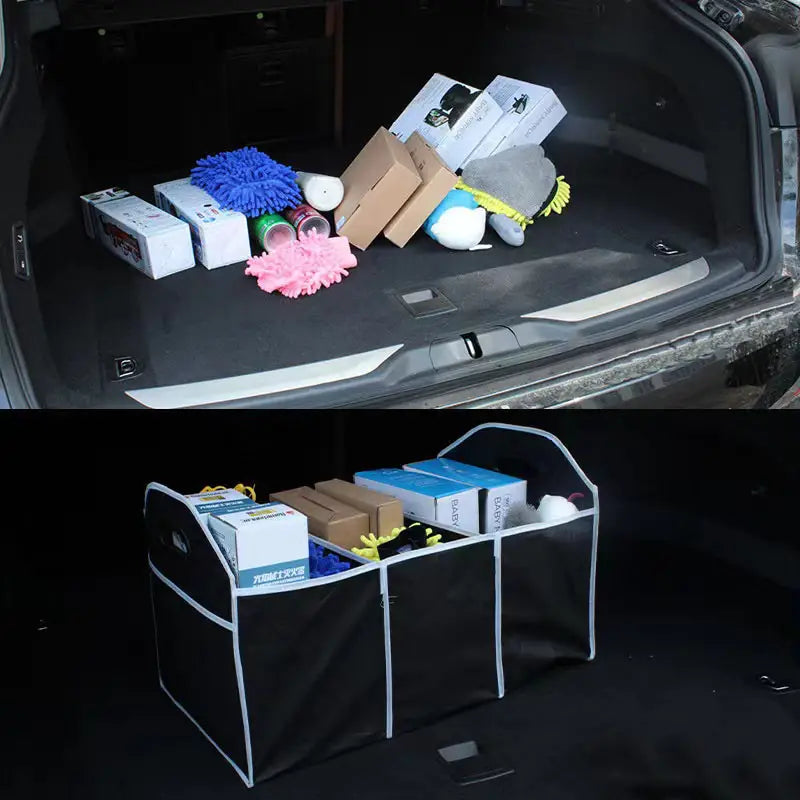 Premium Car Trunk Organizer & Interior Storage System