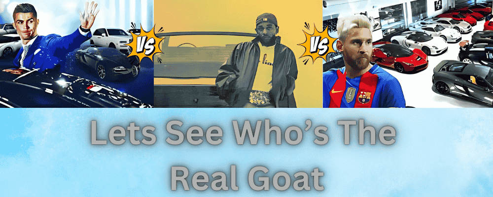 Kendrick Lamar vs Cristiano & Messi Cars