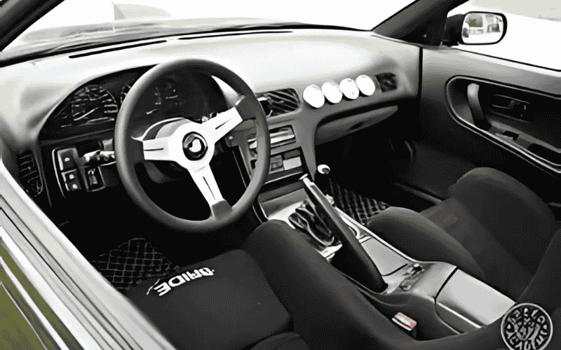Nissan 240SX interior